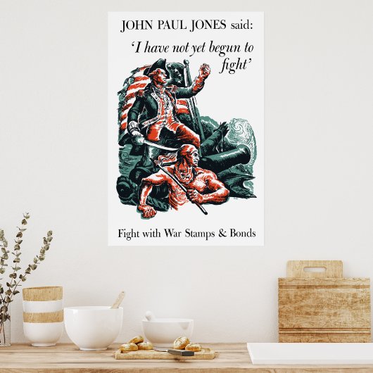 John Paul Jones第2次世界大戦ポスター ポスター (キッチン)