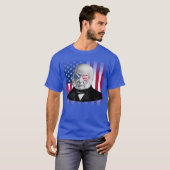 John Quincy Adams Patriotic American 4th of July Tシャツ (正面フル)