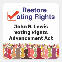 John R. Lewis選挙権整備法 スクエアシール