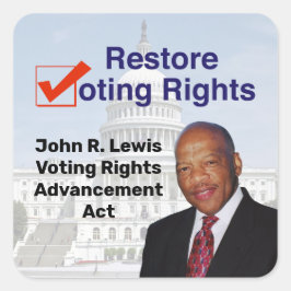 John R. Lewis選挙権整備法 スクエアシール