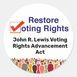 John R. Lewis選挙権整備法 ラウンドシール