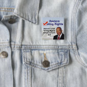 John R. Lewis選挙権整備法 缶バッジ (インサイチュ)