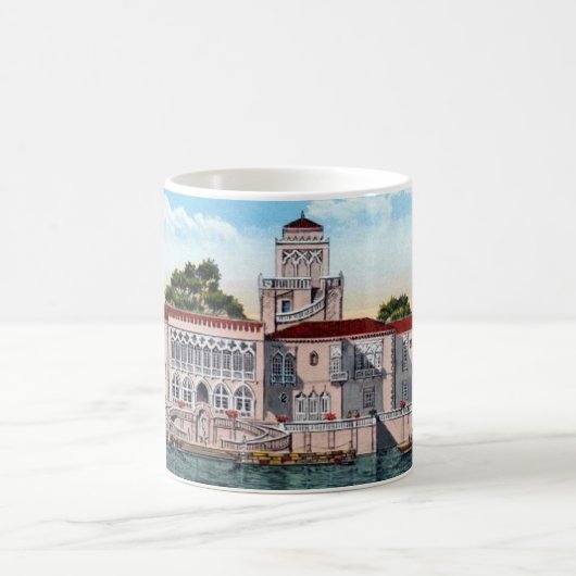 John Ringling Mansion Sarasota  Mug コーヒーマグカップ (中央)