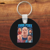 John Rk Meme Humor Men Women キーホルダー (正面)