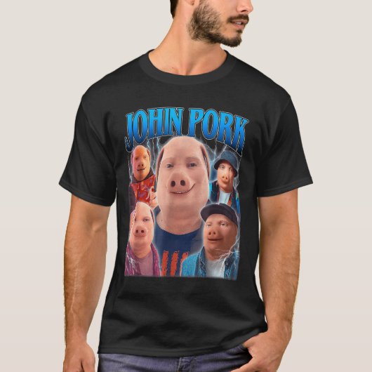 John Rk Meme Humor Men Women  Tシャツ (正面)