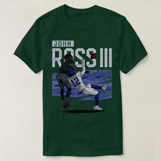 John Ross III New York G Catch Tシャツ (デザイン正面)