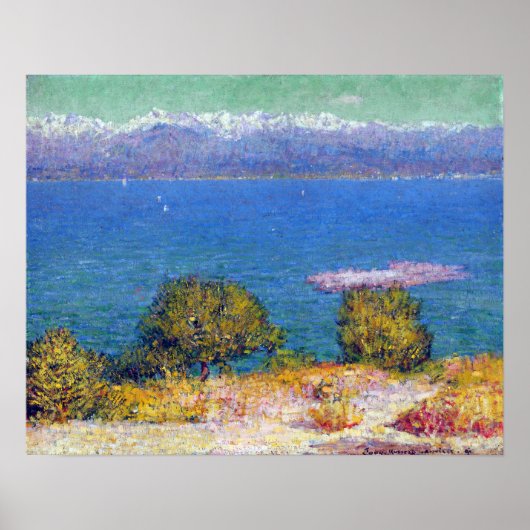 John Russell Landscape, Antibes (The Bay of Nice) ポスター (正面)