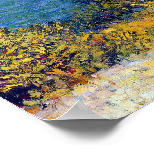 John Russell Landscape, Antibes (The Bay of Nice) ポスター (角)