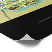 John S. Dykesによるワシントン・ロード・トリップ ポスター (角)