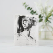 John Sargent: Vaslav Nijinsky in Le Pavillon ポストカード (スタンド正面)