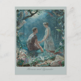 John Simmons HermiaとLysander Midsummer CC0749 ポストカード