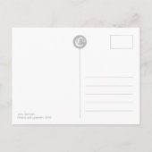 John Simmons HermiaとLysander Midsummer CC0749 ポストカード (裏面)