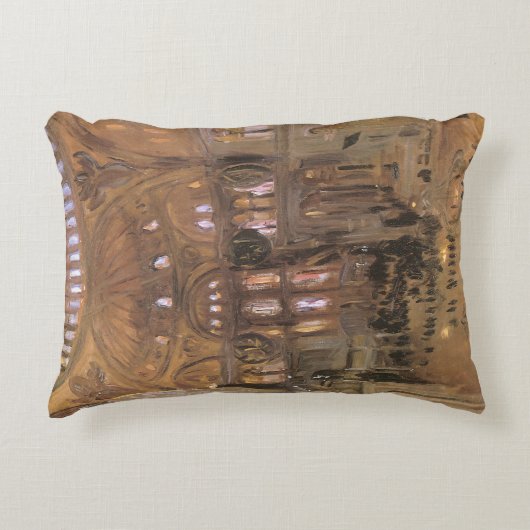 John Singer Sargentによるサンタソフィアのスケッチ アクセントクッション (正面)