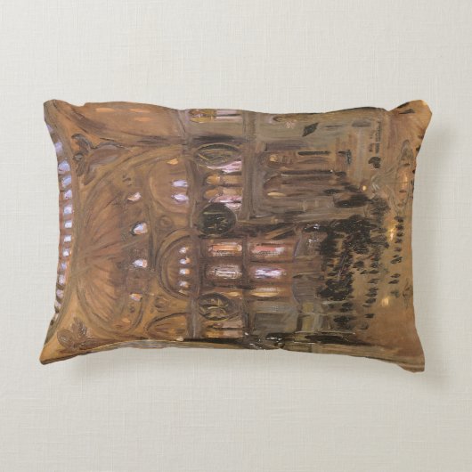 John Singer Sargentによるサンタソフィアのスケッチ アクセントクッション (裏面)