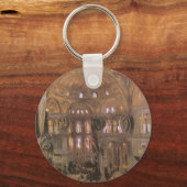 John Singer Sargentによるサンタソフィアのスケッチ キーホルダー (裏面)