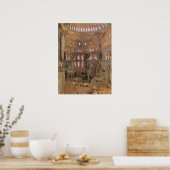 John Singer Sargentによるサンタソフィアのスケッチ ポスター (キッチン)