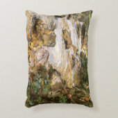 John Singer Sargentによるチロルのトルートストリーム アクセントクッション (正面(垂直))