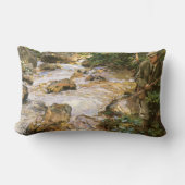 John Singer Sargentによるチロルのトルートストリーム ランバークッション (正面)