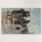 John Singer Sargentによる魚への旅程 ジグソーパズル (横)