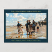 John Singer Sargentによる魚への旅程 ポストカード (正面)