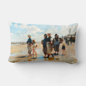 John Singer Sargentによる魚への旅程 ランバークッション (裏面)