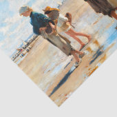 John Singer Sargentによる魚への旅程 薄葉紙 (詳細)