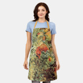 John Singer SargentによるPomegranates II エプロン (着用した状態)