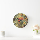 John Singer SargentによるPomegranates II ラウンド壁時計 (ホーム)