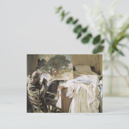 John Singer Sargent氏による彼のスタジオでのアーティスト (スタンド正面)