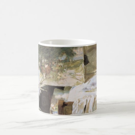 John Singer Sargent氏による彼のスタジオでのアーティスト コーヒーマグカップ (中央)