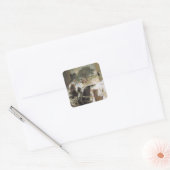 John Singer Sargent氏による彼のスタジオでのアーティスト スクエアシール (封筒)