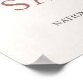 John Singer Sargent通りインヴェネツィア美術展 ポスター (角)