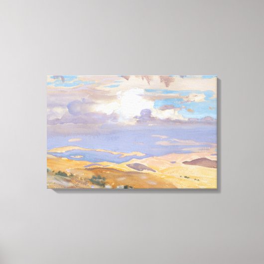 John Singer Sargent – エルサレムから キャンバスプリント (正面)