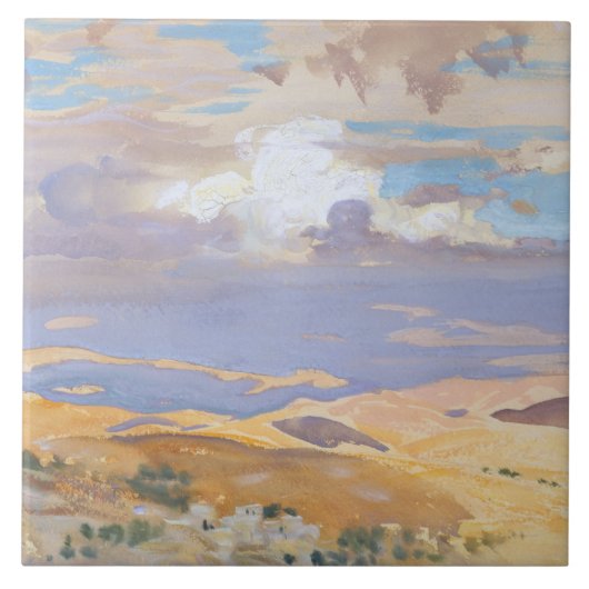 John Singer Sargent – エルサレムから タイル (正面)