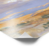 John Singer Sargent – エルサレムから フォトプリント (角)