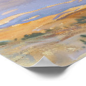 John Singer Sargent – エルサレムから ポスター (角)