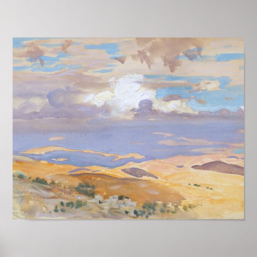 John Singer Sargent – エルサレムから ポスター (正面)