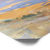 John Singer Sargent – エルサレムから ポスター (角)