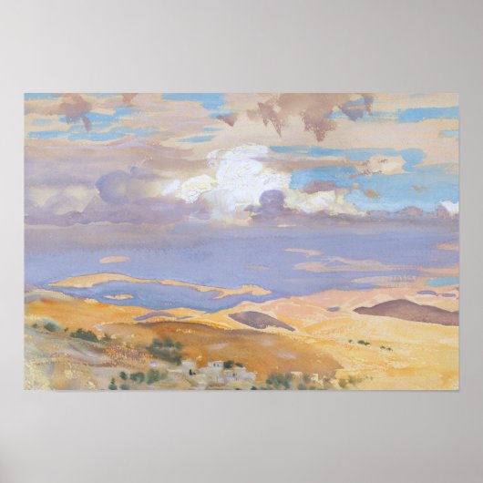 John Singer Sargent – エルサレムから ポスター (正面)