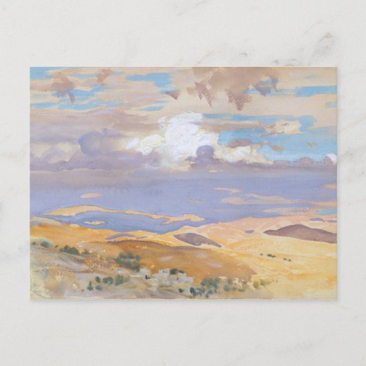 John Singer Sargent – エルサレムから ポストカード (正面)