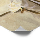 John Singer Sargent – オハラ湖のキャンプ ポスター (角)