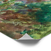 John Singer Sargent – オリーブの木，コルフ ポスター (角)