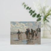 John Singer Sargent – カキ用魚釣り ポストカード (スタンド正面)