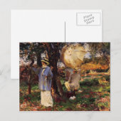 John Singer Sargent – スケッチャー ポストカード (正面/裏面)