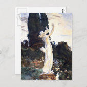 John Singer Sargent – ダフネの像 ポストカード (正面/裏面)