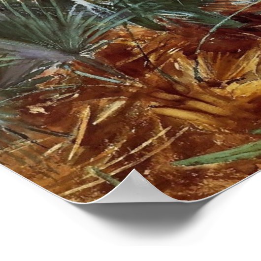 John Singer Sargent：パルメトス ポスター (角)