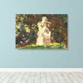 John Singer Sargent – フィレンツェBoboli Garden キャンバスプリント (インサイチュ (ウッドフロア))
