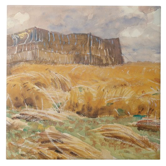 John Singer Sargent – フランスの偽装フィールド タイル (正面)