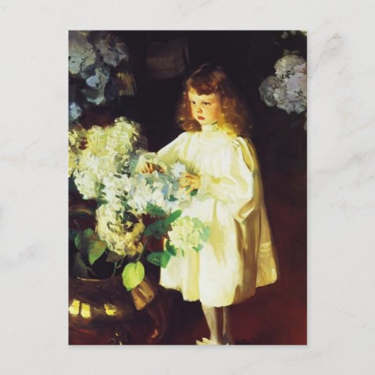 John Singer Sargent – ヘレン・シアーズ ポストカード (正面)