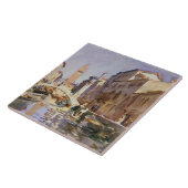 John Singer Sargent – ベニス運河 タイル (側面)